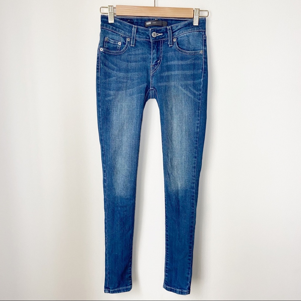Levi’s Denim Skinny Blue Jean Legging 24